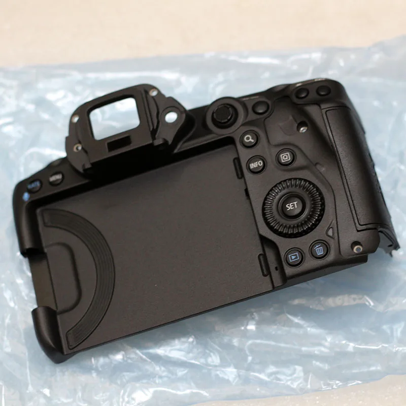 

New complete black cover assy with SD memory lid repair parts for Canon EOS R5 camers