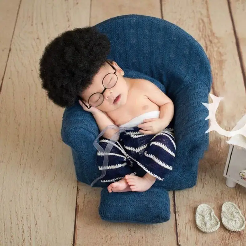 3 Pcs/set Newborn Photography Props Posing Mini Sofa Arm Chair Pillows Shooting Accessories 0-100 Days Baby Photography Props