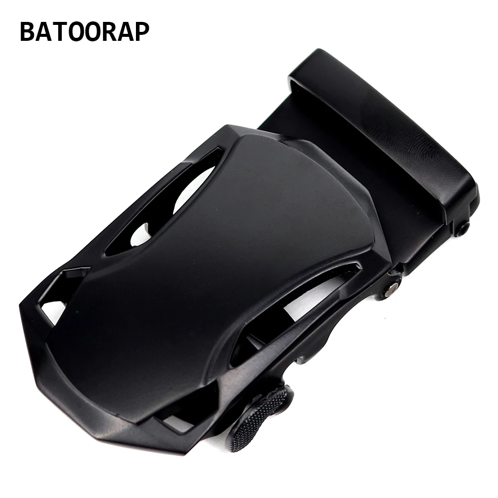 

BATOORAP Mens Buckle Metal Without Strap Black Automatic Belt Buckles Alloy Made Fit In 35MM Width Ratchet Belt Fashion PKH03