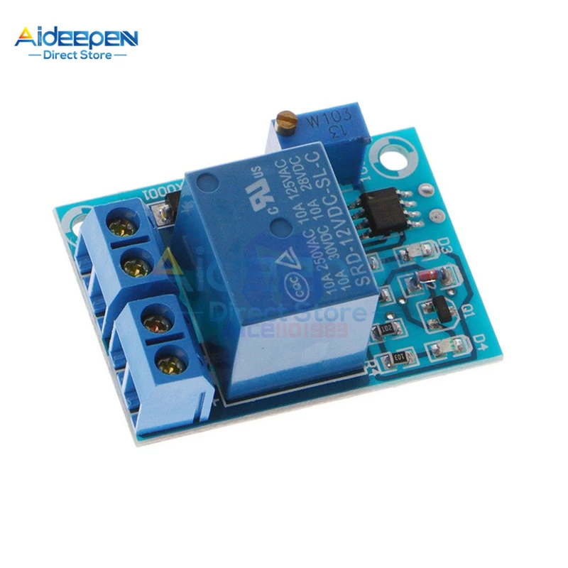 DC 12V Battery Undervoltage Low Voltage Cut off Automatic Switch Recovery Protection Module Charging Controller Protection Board
