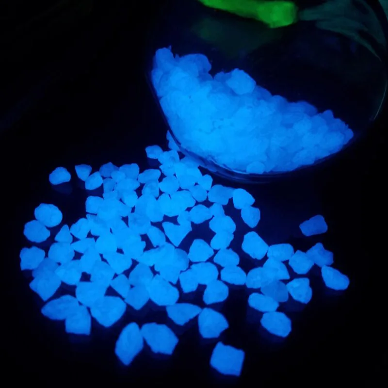 9 Colors 10g DIY Fluorescent Super Luminous Glow Pigment in the Dark Sand Powder Glowing Bright Gravel Noctilucent