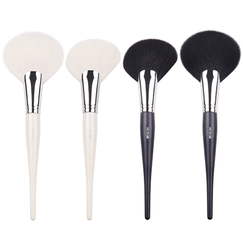 MyDestiny Makeup Brush Big Size Fan Shape Brush High Quality Goat Hair Professional Powder& Highlight& Blush& Contour Brush