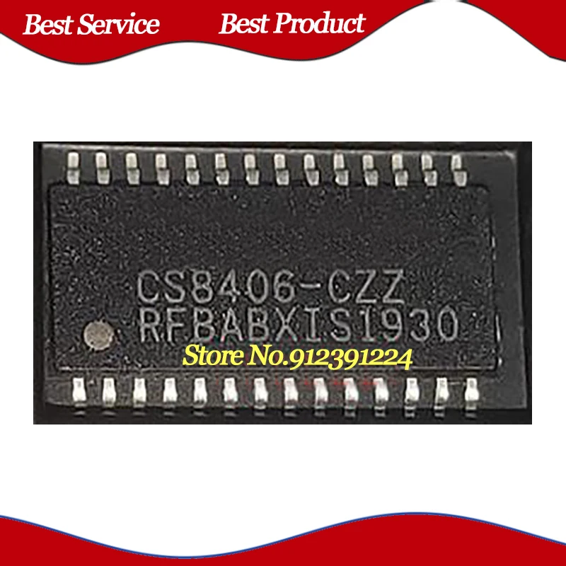 CS8406-CZZR TSSOP28 ، جديدة ومبتكرة ، في الأوراق المالية ، 2 قطعة للمجموعة الواحدة