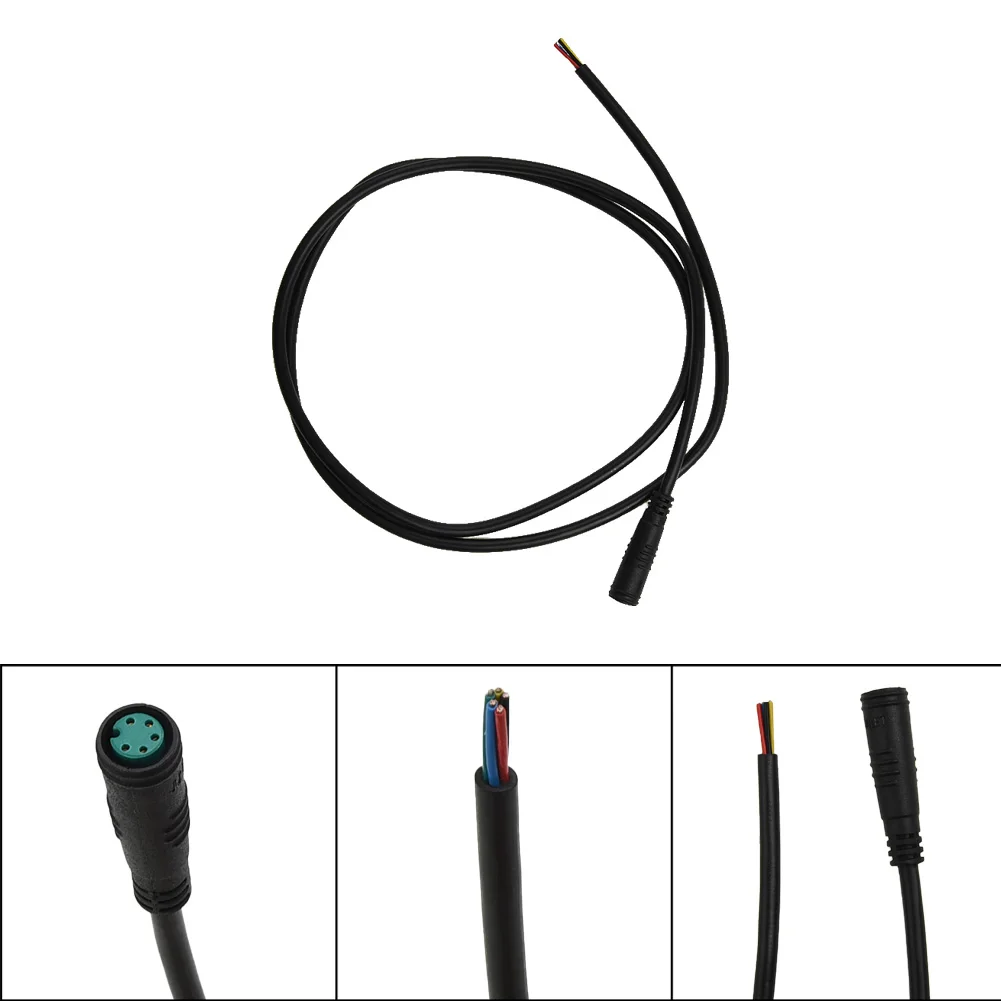 Ebike 5 Pin Male Female Conversion Convert Line Waterproof Extension Cable Wire for Throttle Display Ebrake Light