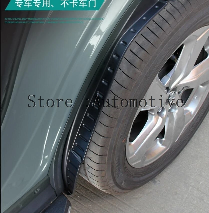 Fender Car Mudguard Refit Rear Tire Fender Special Decoration For Toyota RAV4 RAV-4 2019 2020 2021 Mudguard For 2022 RAV4 2Pcs