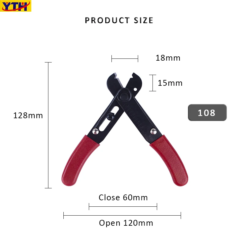 Multifunction 2 in 1 Wire Stripper Stripping Cable Insulation Removal For Electrician Side Cutting Trimming Pliers Hand Tools