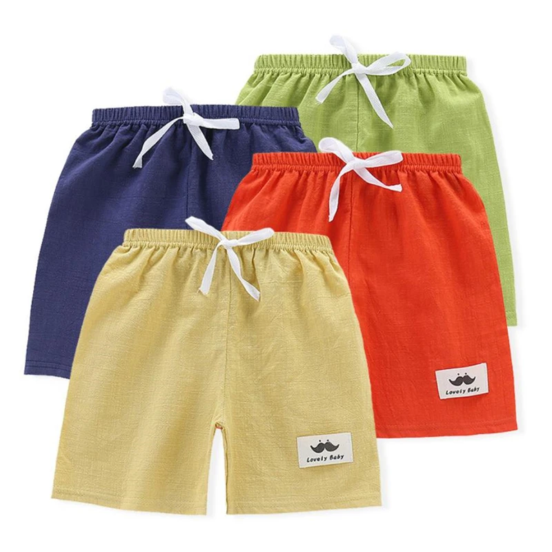 Cheap Price Cotton Thin Baby Boys Girls Shorts Summer Fashion Casual Toddler Kids Pants Candy Color Children\'s Shorts