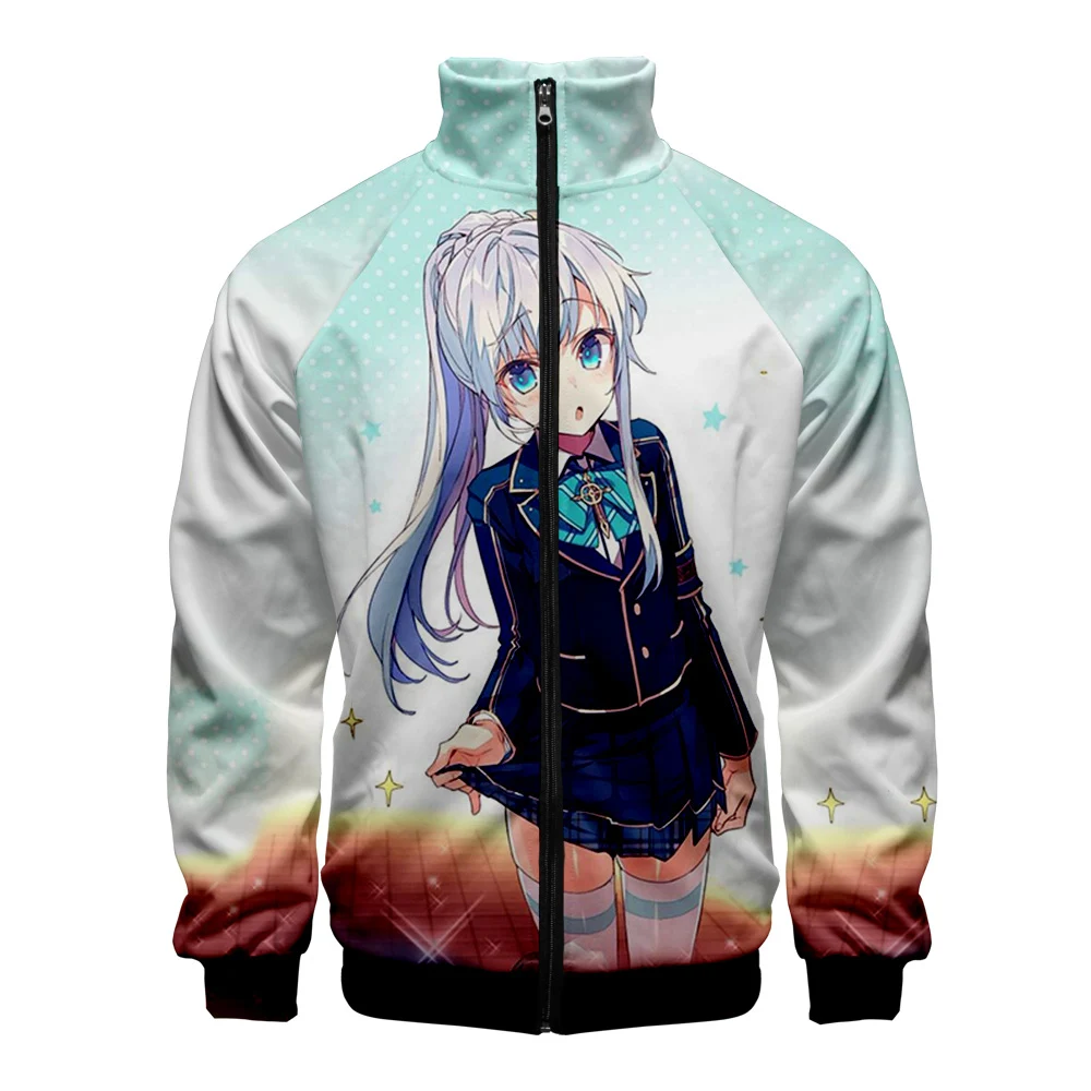 LoveLive – sweat à capuche Shibuya Kanon Tang Keke pour hommes et femmes, impression 3D, mode Harajuku, fermeture éclair, décontracté, surdimensionné, 2021