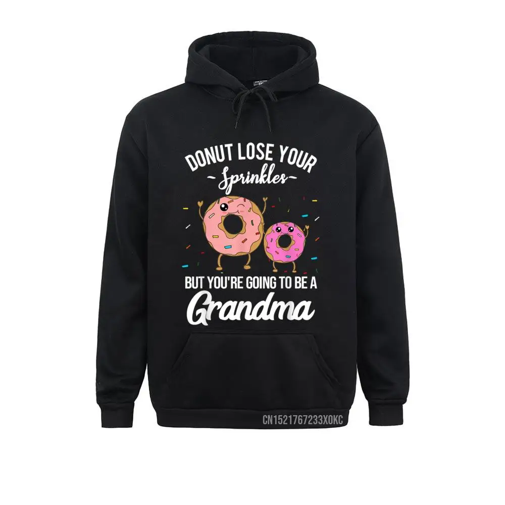 

You're Going To Be A Grandma Pregnancy Announcement Funny Hoodie Holiday Sweatshirts Fitted Men's Hoodies Winter Clothes