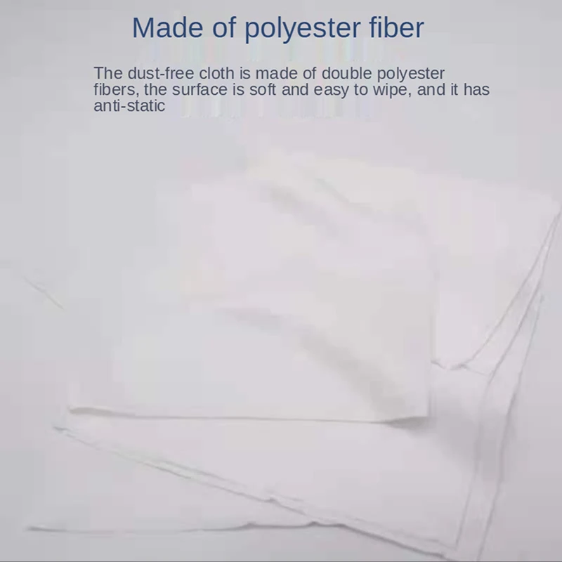 The Laster Soft 400Pcs/Bag Cleanroom Wiper Non Dust Cloth Dust Free Paper Phone LCD Repair Tool For Class 1-10000 Clean Rooms
