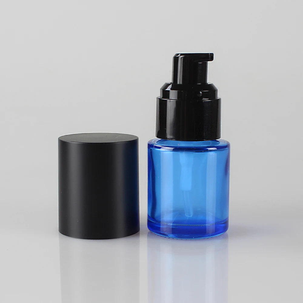 Frosted Green/Blue Glass 20ml Mist Spray Bottle,Body Lotion Bottle