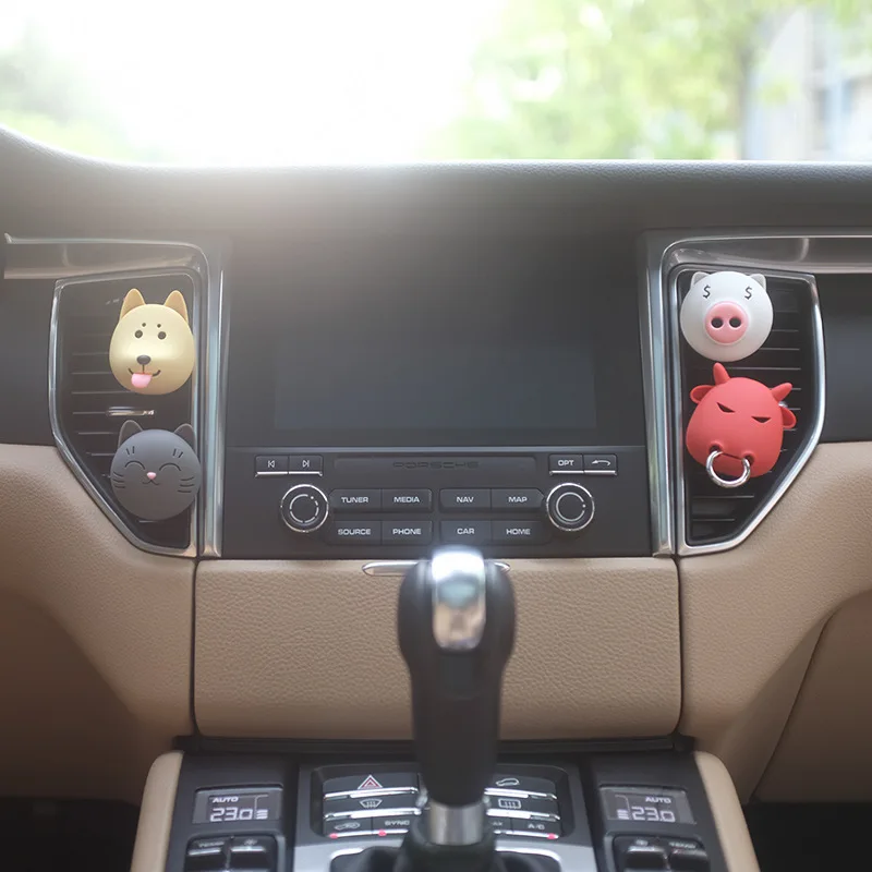 Creatieve Cartooncar Geur Aromacure Inrichting Luchtverfrisser Dashboard Parfum Auto Auto Diffuser Voor Parfums