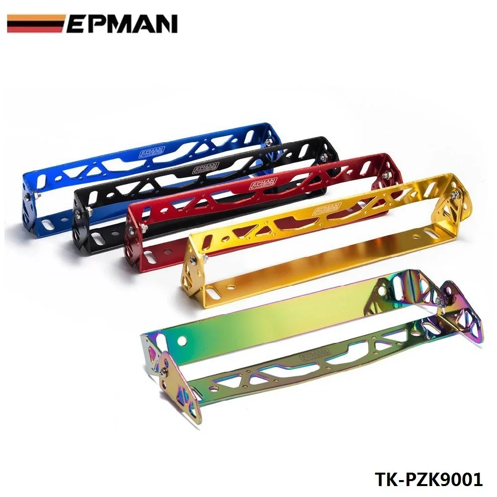 

Universal Aluminum Bracket License Plate Frame License Tag Holder For Janpanese /European Car EP-PZK9001