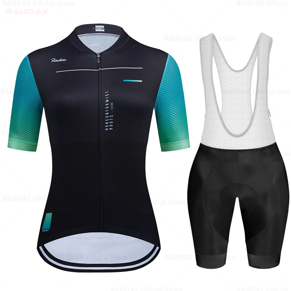Raudax Women cycling Clothes Wear Better Rainbow 2025 Team Cycling Jersey  Short Sleeve Cycling Clothing Summer Road Bike Sets - AliExpress 18