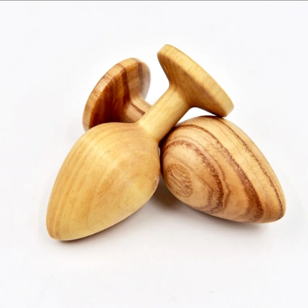 China Factory Price Wooden Anal Plug Masturbation Sex Toys Big Ass Toy for  Women And Men - AliExpress 66