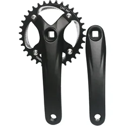 170 104BCD 64BCD MTB Bicycle Crank set Square taper Crank Mountain Bike Crankset 30T~42T Chainring For 8 9 10 11 speed chain