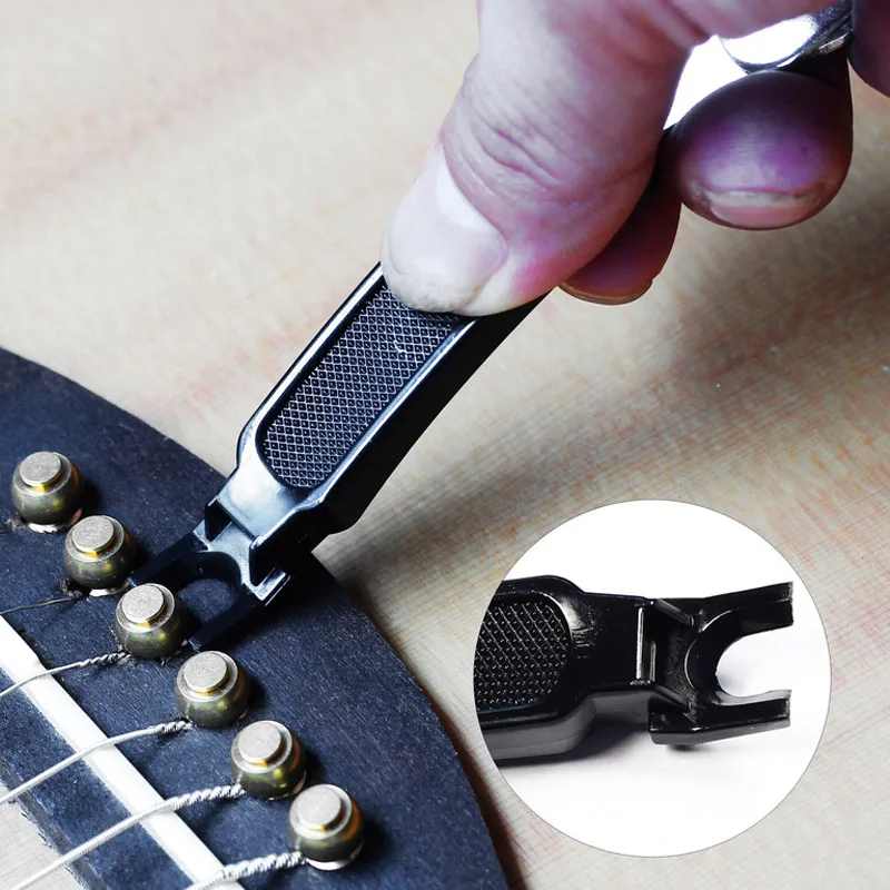 Guitar Accessories Guitar String Changer 3 in 1 Strings Cutter Winder Pin Puller Guitar Tuning Tool  Winder String Clamp Remover