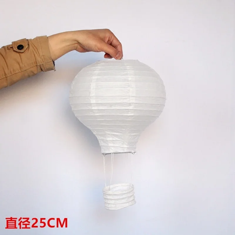 White Hot Air Balloon Paper Lantern wedding decoration kids bedroom hanging birthday party decoration fiesta chinese lantern
