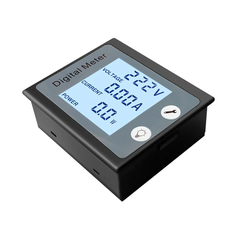 AC Digital Display Multifunctional Power Monitor Voltage And Current Meter Power And Energy Instrument