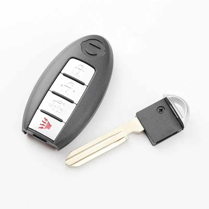 Remote Key Shell For Nissan 2/3/4 Buttons Qashqai Juke J10 J11 X-Trail T32 T31 Kicks Tiida Pathfinder Note Versa Car Accessories