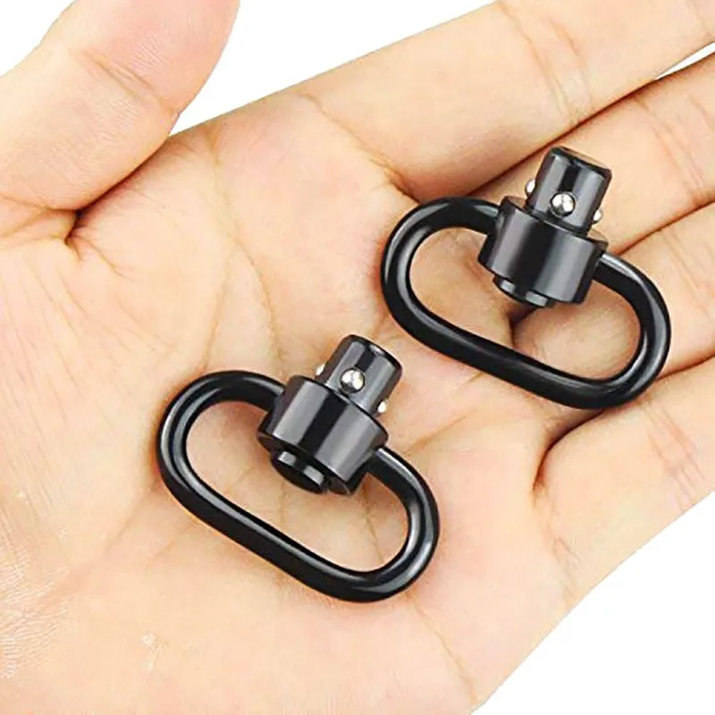 1000pcs Heavy Duty Push Button Quick Detach QD Sling Swivel Mount Adapters Outdoor Hunting Accessories