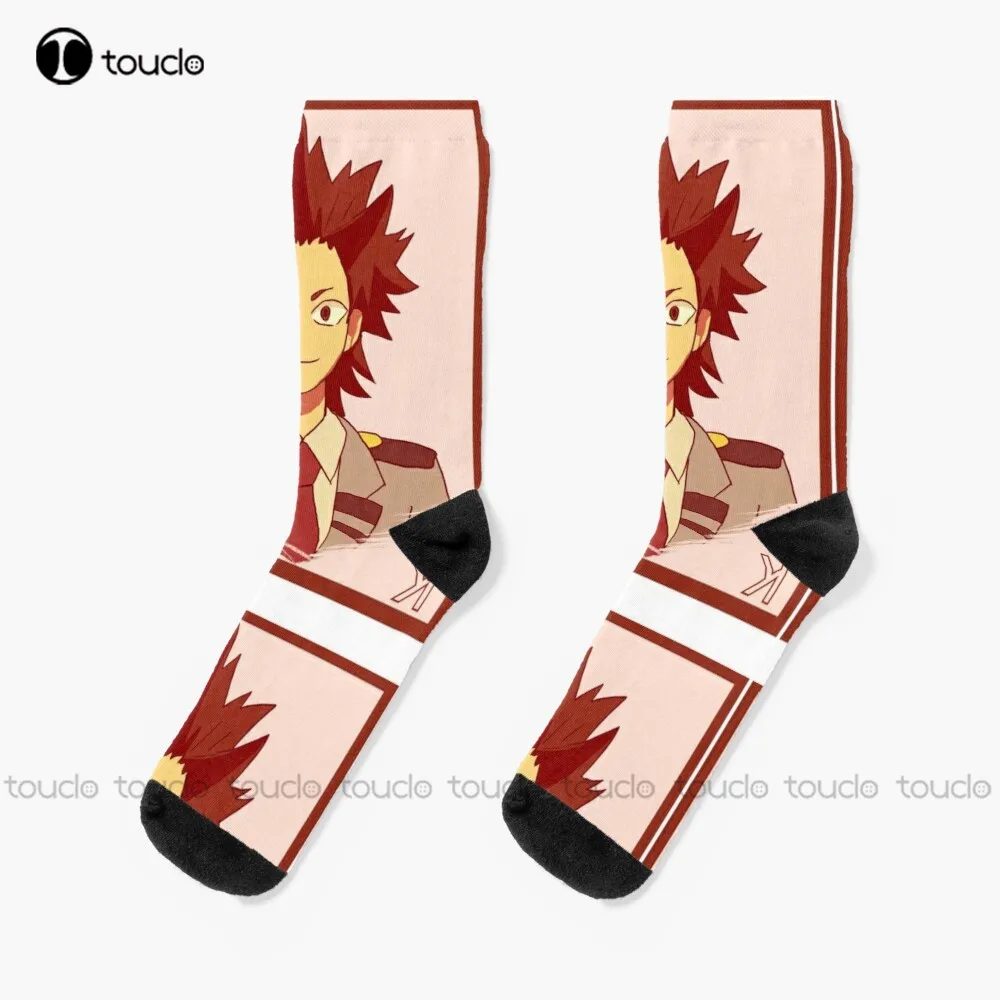 Kirishima! Socks socks for men Personalized Custom Unisex Adult Teen youth Socks Halloween Christmas Fashion new gift funny sock