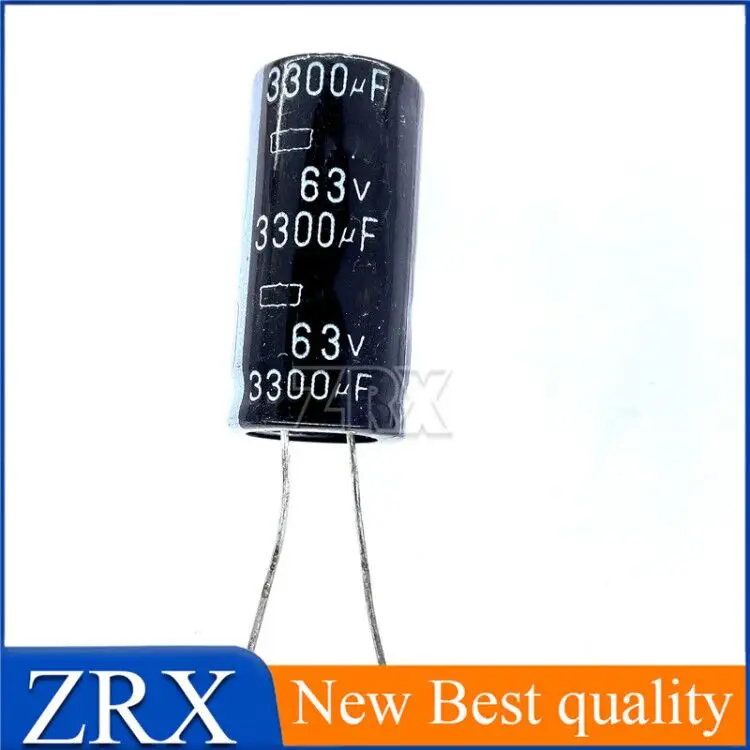 5Pcs/Lot New Original 63V3300uf 3300Uf63v volume: 16 X35 Quality Electrolytic Capacitors Integrated circuit Triode In Stock