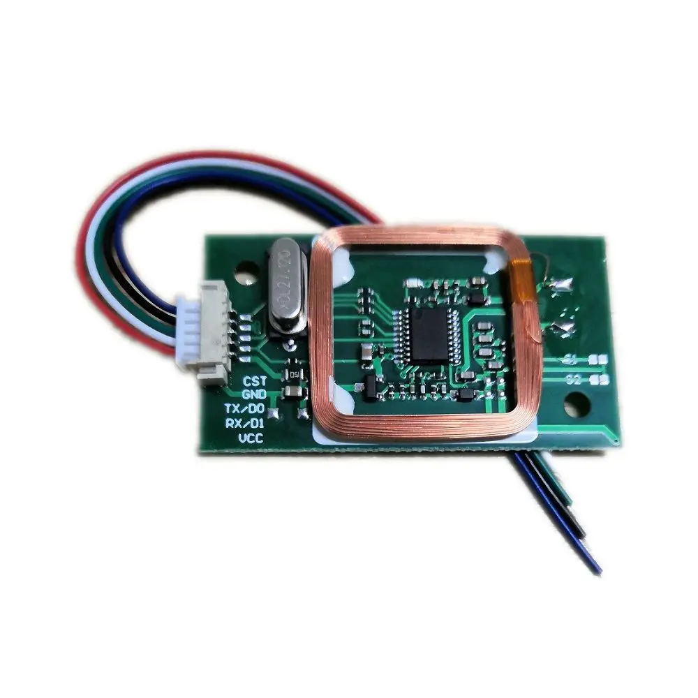 13.56mhz 125khz Double Frequency Card Reader Module Uart Wiegand Wg26 Wg34 Interface