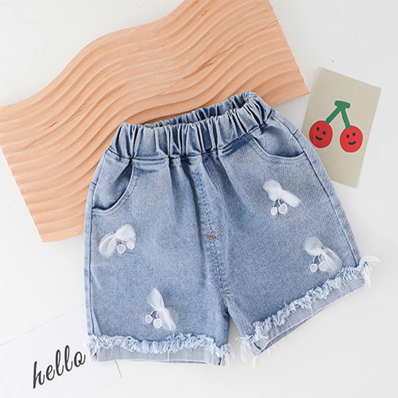 2021 New Girls Clothing Set Short Sleeve Summer Cotton Rabbit T-shirt+Pants 2Pcs Suit Toddler Children\'s Clothes 1 2 3 4 Years