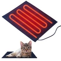 Electric Pet Heat Pad Heating Mat Pet Dog Bed Blanket Puppy Warmer Waterproof Winter Warm Mat Heated Blanket Cushion