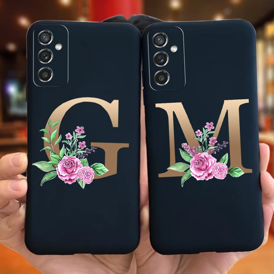 Fashion Letters Phone Case For Samsung M52 5G Case Soft Silicone Back Cover For Samsung Galaxy M52 M 52 M526 SM-M526B 5G Fundas