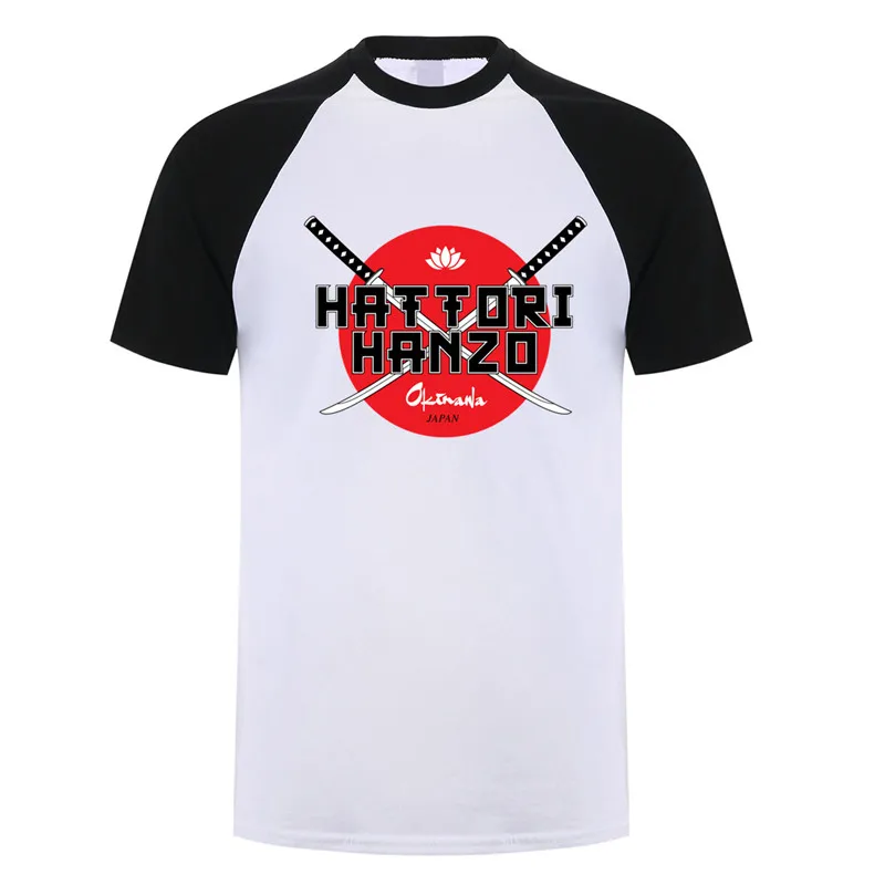 Cool Hattori Hanzo Sword T Shirt Fashion O-neck Short Sleeve Quentin Tarantino Kill Bill Tshirts Tops DY-017