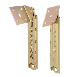 1 Pair Angle Lifting Rod Desk 7 Gear Adjusting Hinge Angle Hinge with Bracket