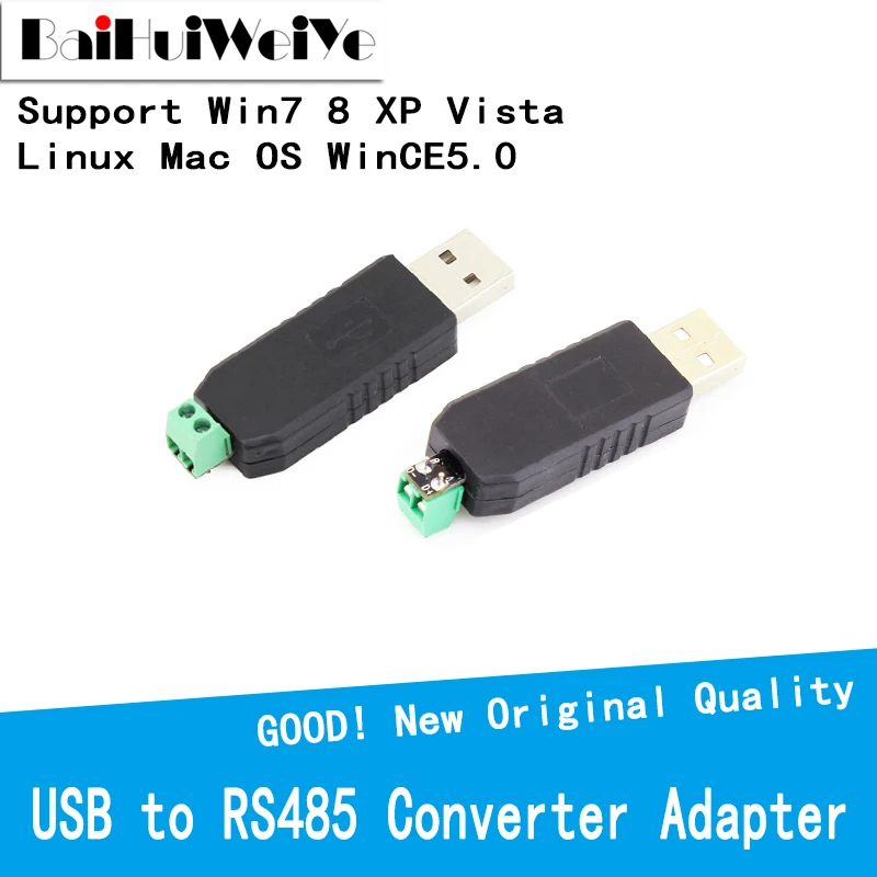 USB To RS485 485 Converter Adapter Support Win7 Win8 XP Vista Linux Mac OS WinCE5.0 485 RS-485