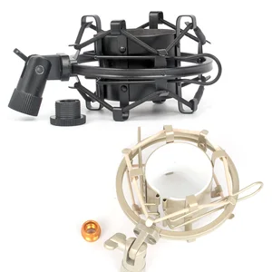 Suspensão aranha microfone choque montagem à prova de choque para behringer b1 t1 B-1 T-1 b t c 1 C-1 condensador gravação mic suporte 6 principais vendas capsula microfone behringer b1 - №4