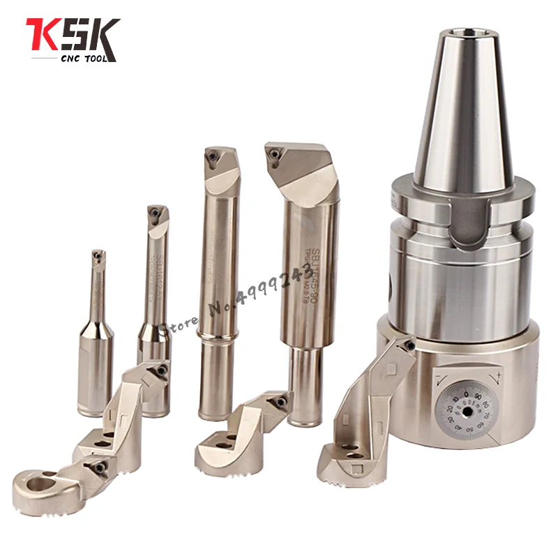 New BT30 BT40 BT50 MT NBH2084S fine tune Boring head 0.005 Precision boring tool fine boring tool FOR CNC machine boring 8-204mm