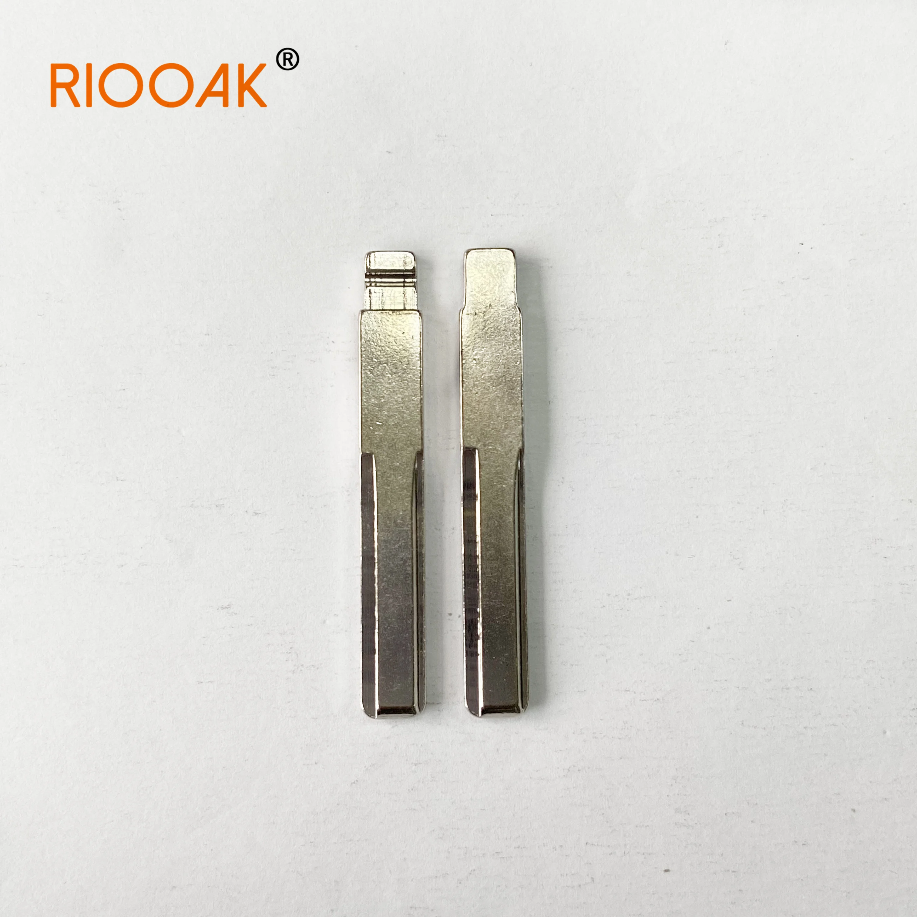 RIOOAK 10 Pcs/Lot Metal Car Flip Blank Car key Blade lishi HU43  for Opel Astra Zafira Frontera Omega Vectra For KD VVDI Remote