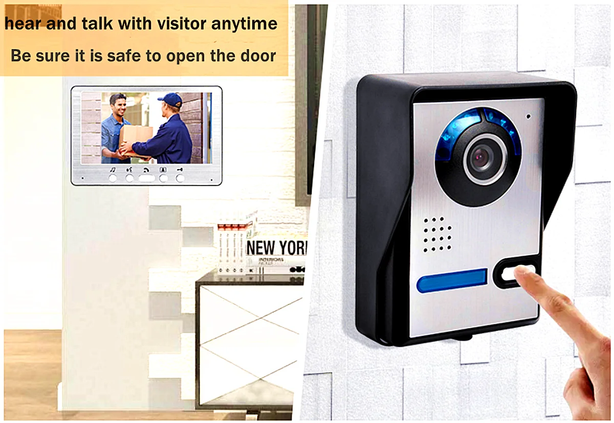 video intercom entry system kit 7\