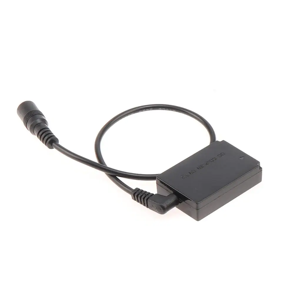 

FOTGA Dummy Battery Adapter LP-E12 DC Coupler 5.5*2.1mm Cable for Canon M M2 M10 M50 M100 M200 Dummy Battery Adapter