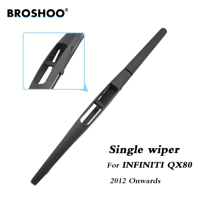 Car Wiper blade Rear Back Window Windscreen Windshield Wipers For Infiniti QX80 Hatchback 250mm 2012 Onwards Auto Accessories