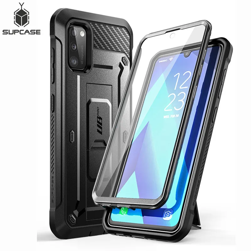 SUPCASE For Samsung Galaxy A41 Case (2020 Release) UB Pro Full-Body Rugged Holster Case Cover with Built-in Screen Protector