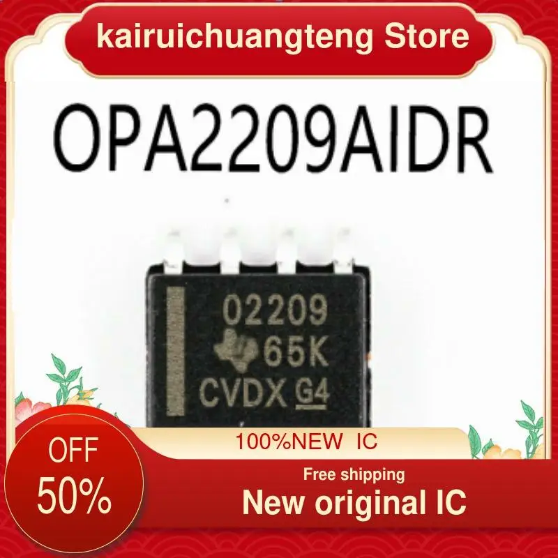 5PCS OPA2209AID OPA2209AIDR OPA2209 SOIC-8  New original IC