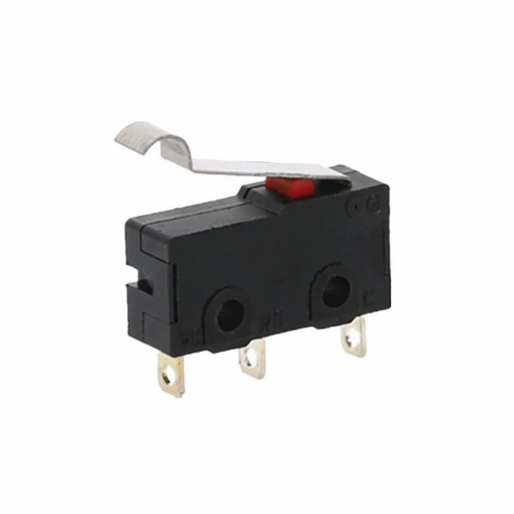 3 Pin Mini Micro Limit Switch Long Lever Arm Subminiature SPDT Snap Action