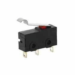3 Pin Mini Micro Limit Switch Long Lever Arm Subminiature SPDT Snap Action