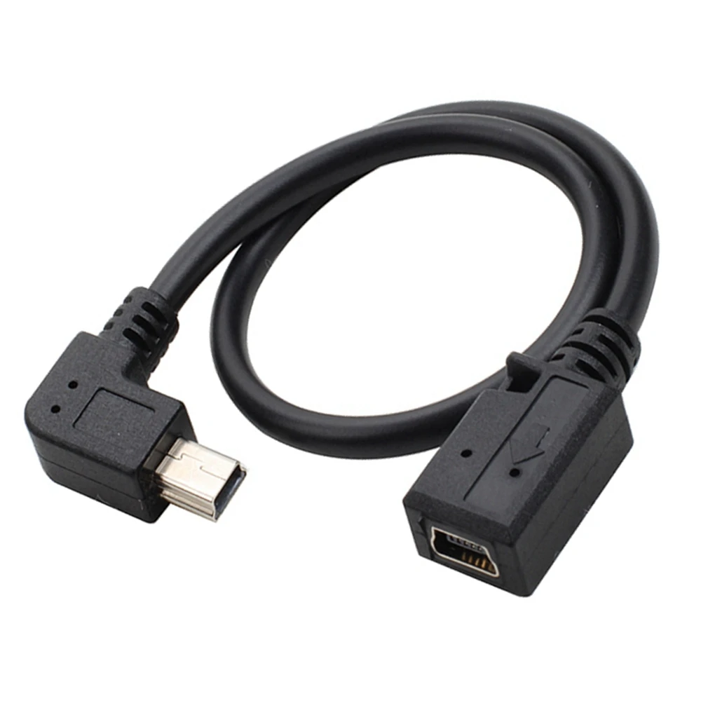 90 Degree 4 angle mini USB Female to Mini B 5 Pin Male cable Adapter