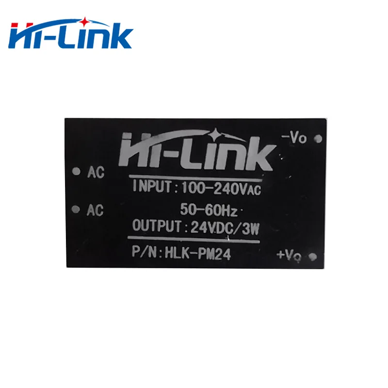 Free shipping new  AC-DC 220V to 24V 3W Isolated Power supply module HLK-PM24