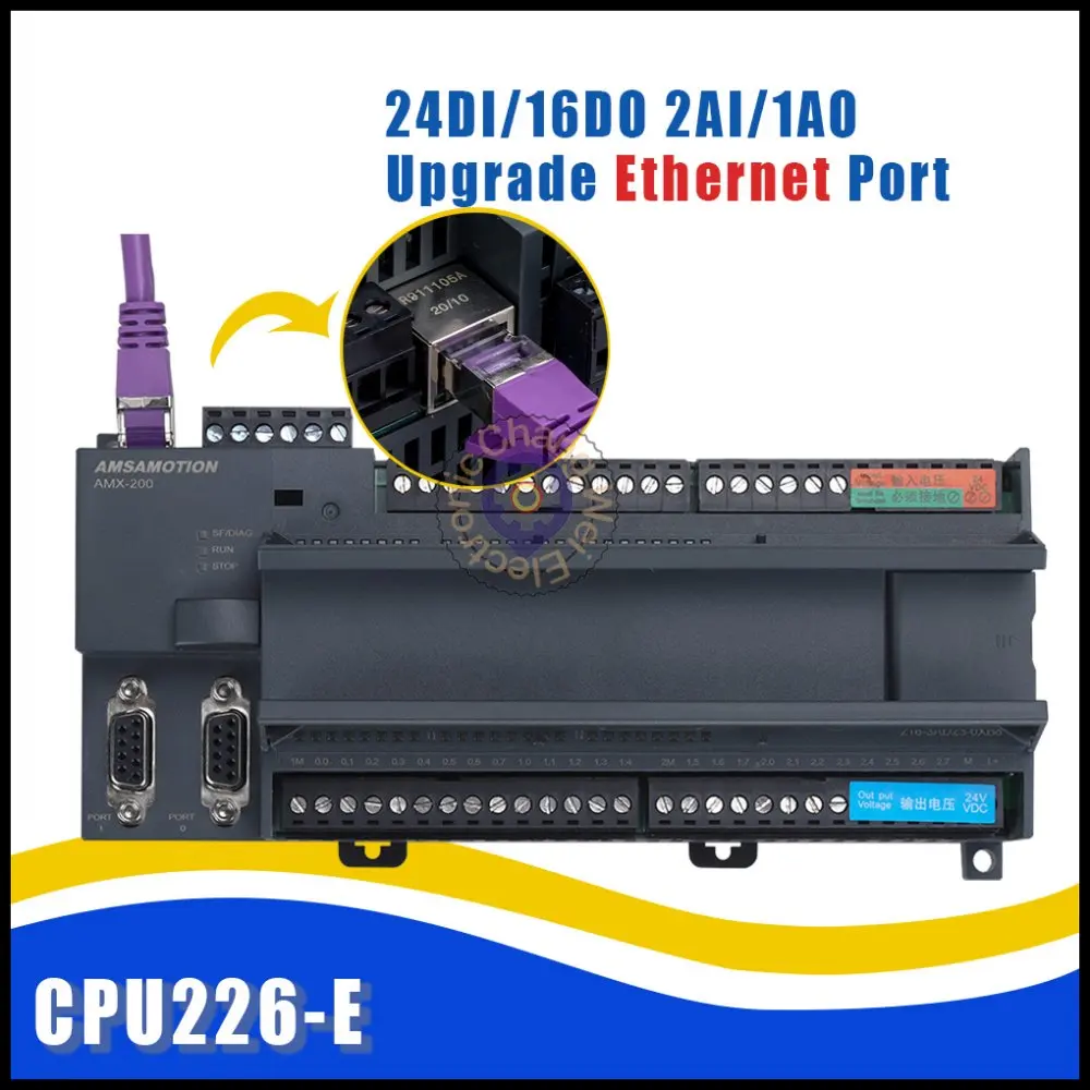 

Новый ЧПУ PLC CPU226 6ES7 24DI/16DO 216-3AD23/3BD23-0XB8 2AI 1AO Транзистор Реле поддержка протокола Win CC S7