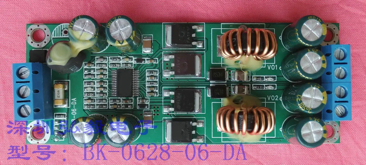 

DC/DC Dual Buck Module Dual Output 24V to 12V\5V, 12V to 5V\3.3V Dual Buck