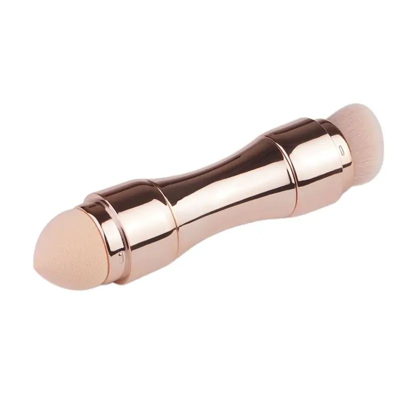 Recommend 4 In 1 Makeup Brush Eyeshadow Contour Foundation Lip Blush Smudge Brush Portable Cosmetic Brush