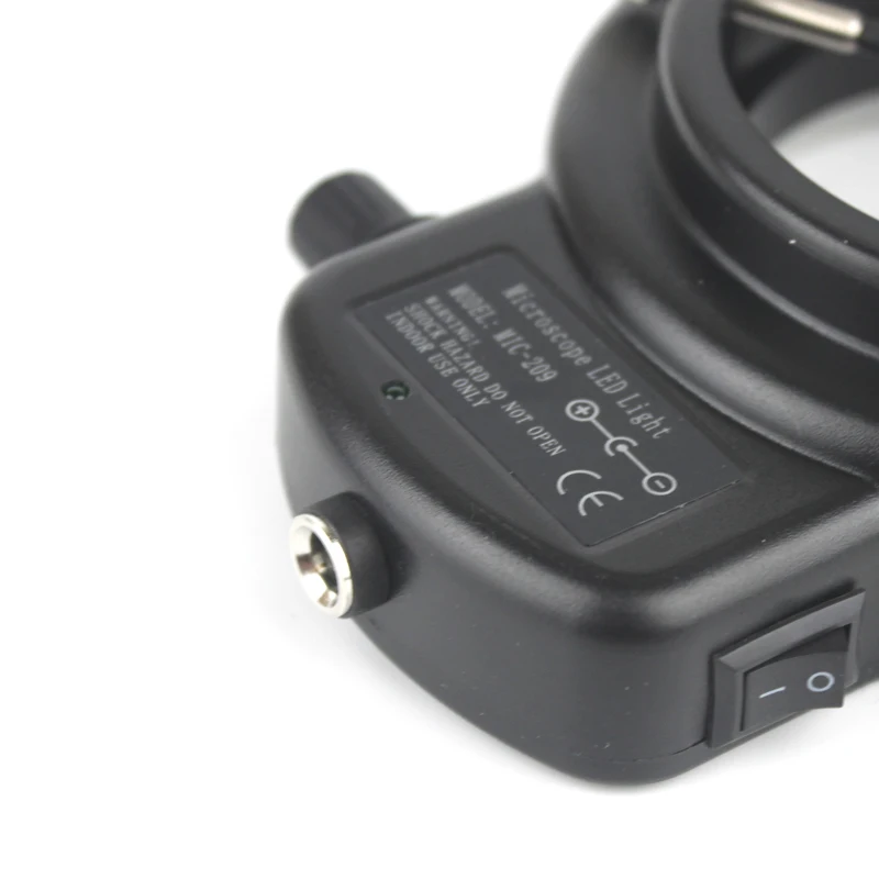 144 LED Miniscope แหวนแหวน Light 0 - 100% ปรับสำหรับ Miniscope แหวน AC 110V-220V